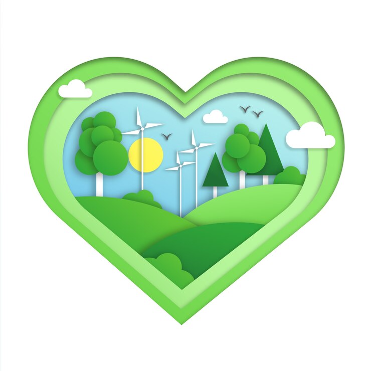 Vetor grátis conceito de ecologia em estilo de jornal