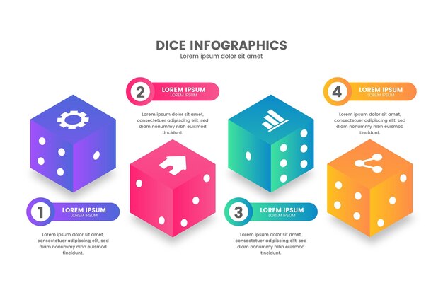 Conceito de infográfico de dados