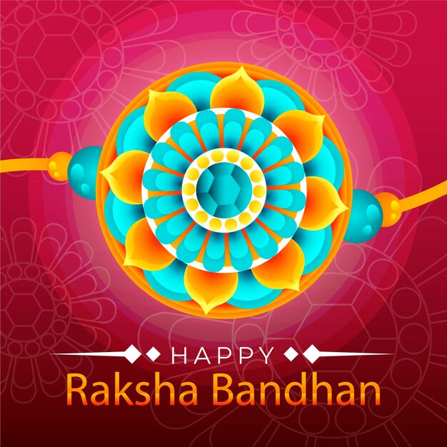 Conceito de raksha bandhan plana