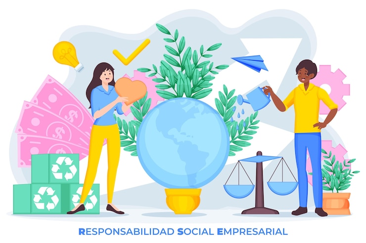 Vetor grátis conceito de rse plano ilustrado