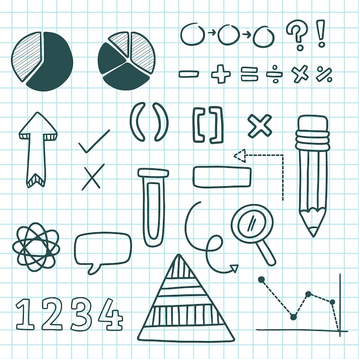 Vetor grátis conjunto de elementos infográficos para aulas na escola