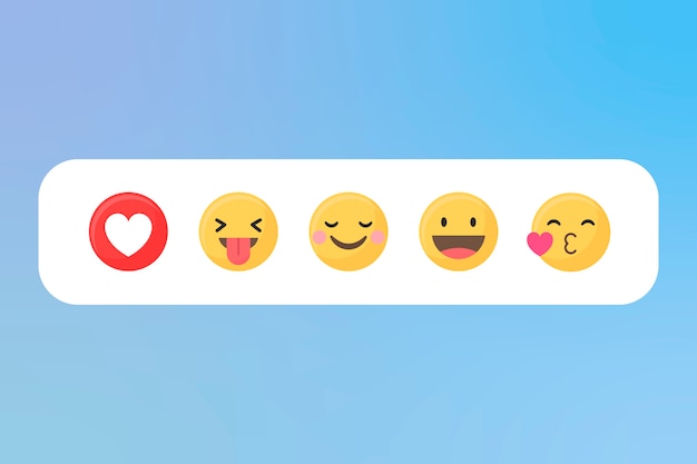 Conjunto de emojis mistos