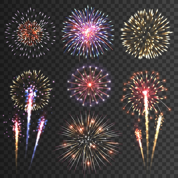 Fogos de artifício dos desenhos animados, desenho animado, fogos de  artifício, grátis png