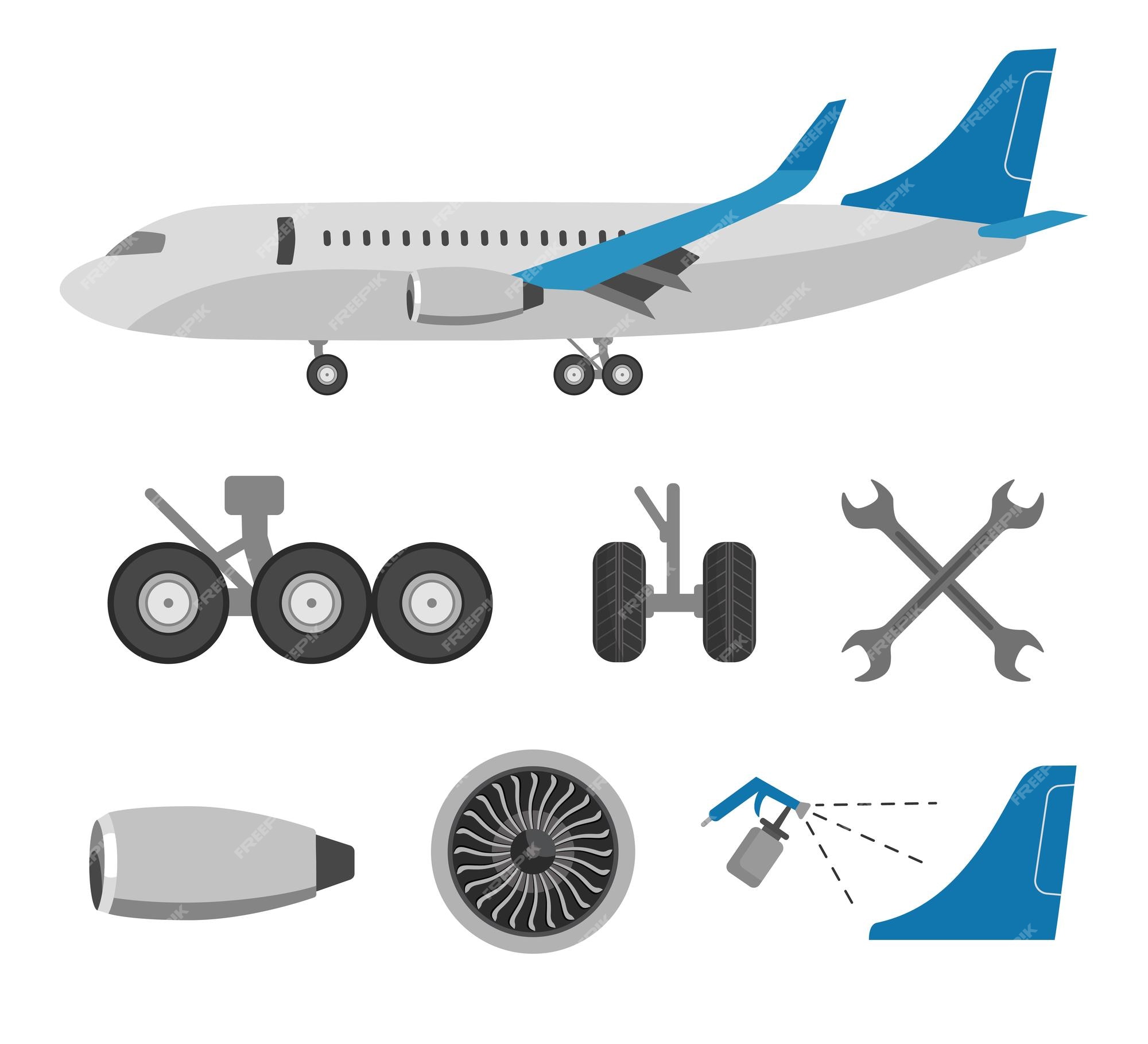 Baixe Desenho de Motor de Avião PNG - Creative Fabrica