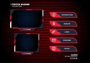 twitch template