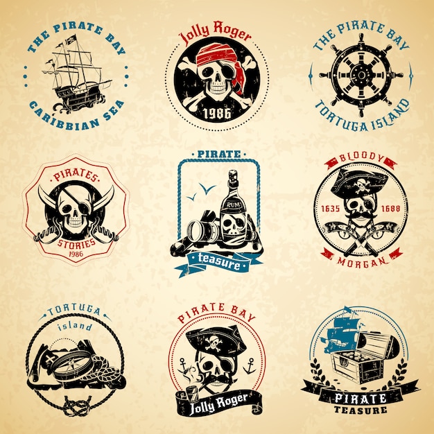 Logo Pirate - Vetores e Arquivos PSD Grátis para Download