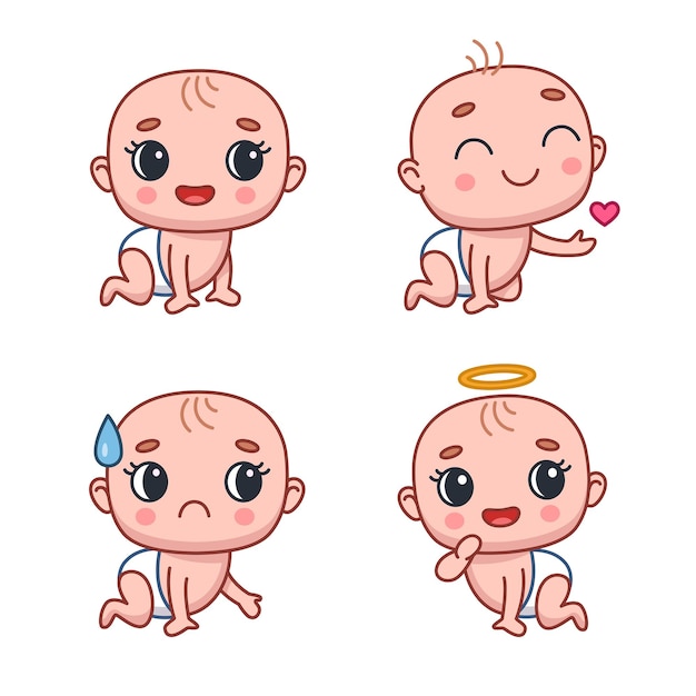 Alegre Pequeno Sorridente Bebê Ilustração Dos Desenhos Animados PNG ,  Clipart De Bebê, Bebê De Desenho Animado, Bebê De Inverno PNG Imagem para  download gratuito