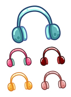Conjunto de protetores auriculares de pele fofa de inverno ou fone de ouvido estiloso para ouvir música