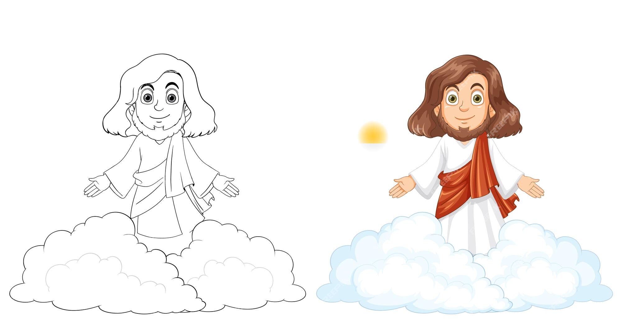 Desenhos para colorir de desenho do jesus cristo para colorir -pt