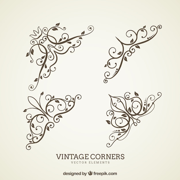 Cornes vintage