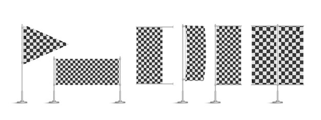 Corrida de bandeiras de vinil banners tabuleta outdoor