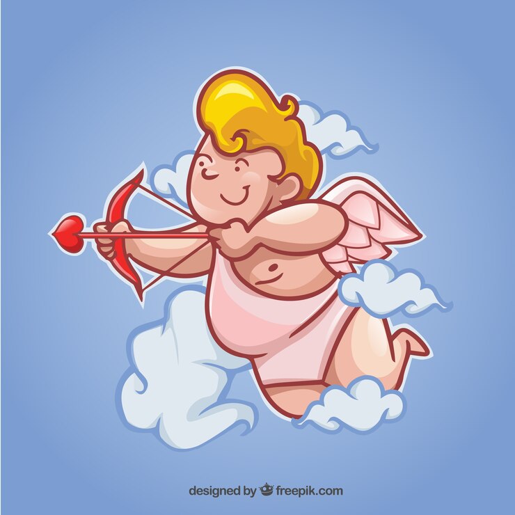 Vetor grátis cupid ilustração