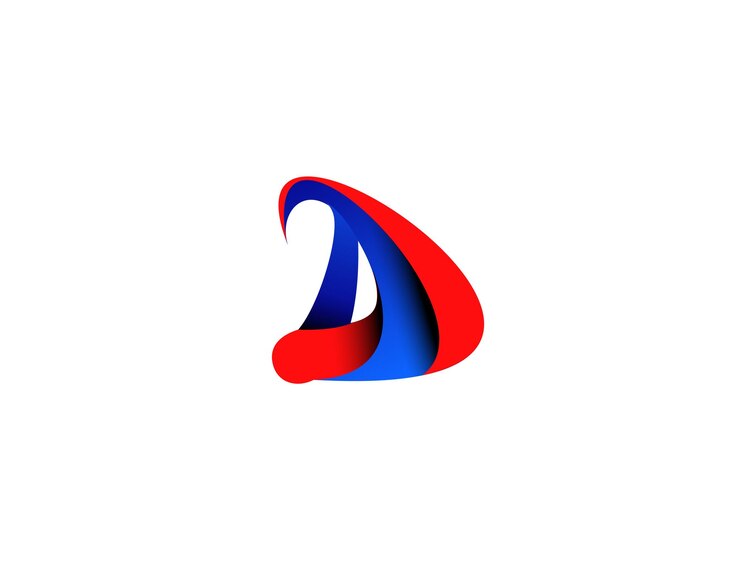 Vetor grátis d logo branding identidade vector corporativa desenho de logotipo