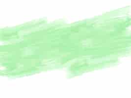 Vetor grátis decorativo vector de fundo de desenho de pincel de aquarela verde suave