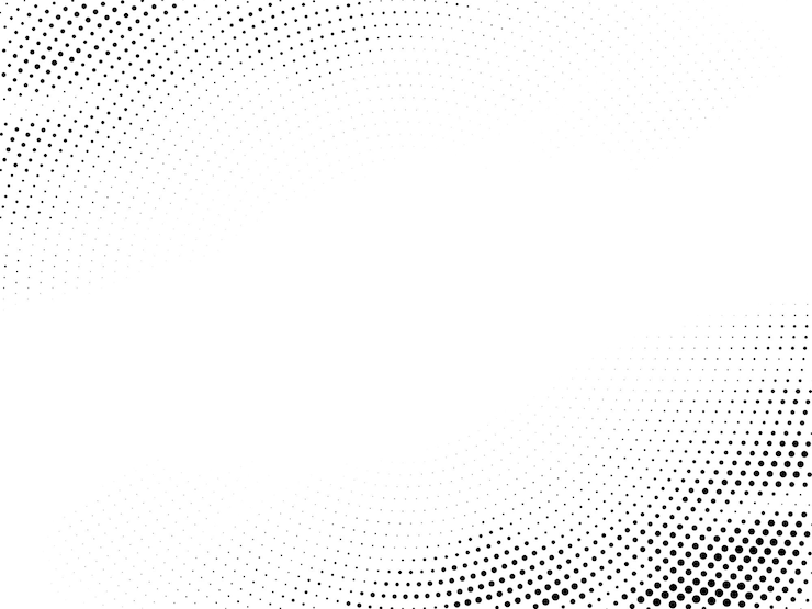 Vetor grátis desenho circular abstrato em meia tonalidade com fundo branco
