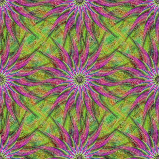 Vetor grátis desenho colorido fractal fundo