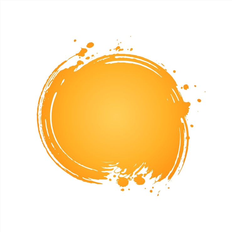 Vetor grátis desenho de bandeira decorativa moderna com moldura circular grunge