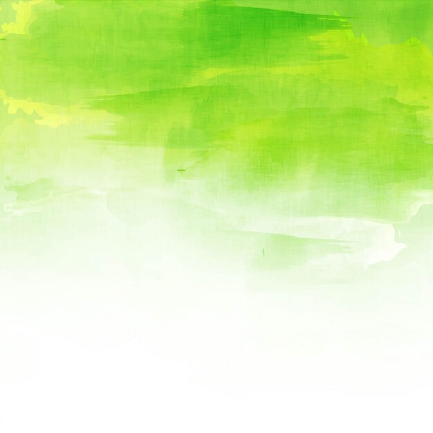 Desenho de fundo verde aquarela