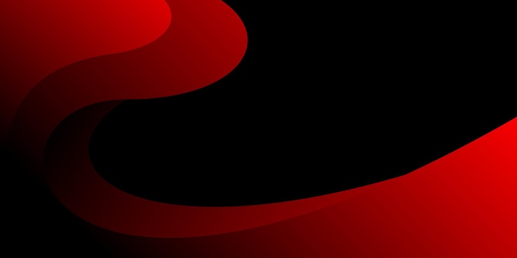 Vetor grátis desenho de onda de gradiente vermelho e preto abstrato
