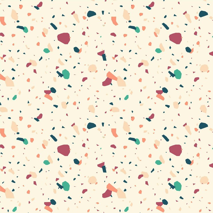 Vetor grátis desenho de padrão de mosaico colorido