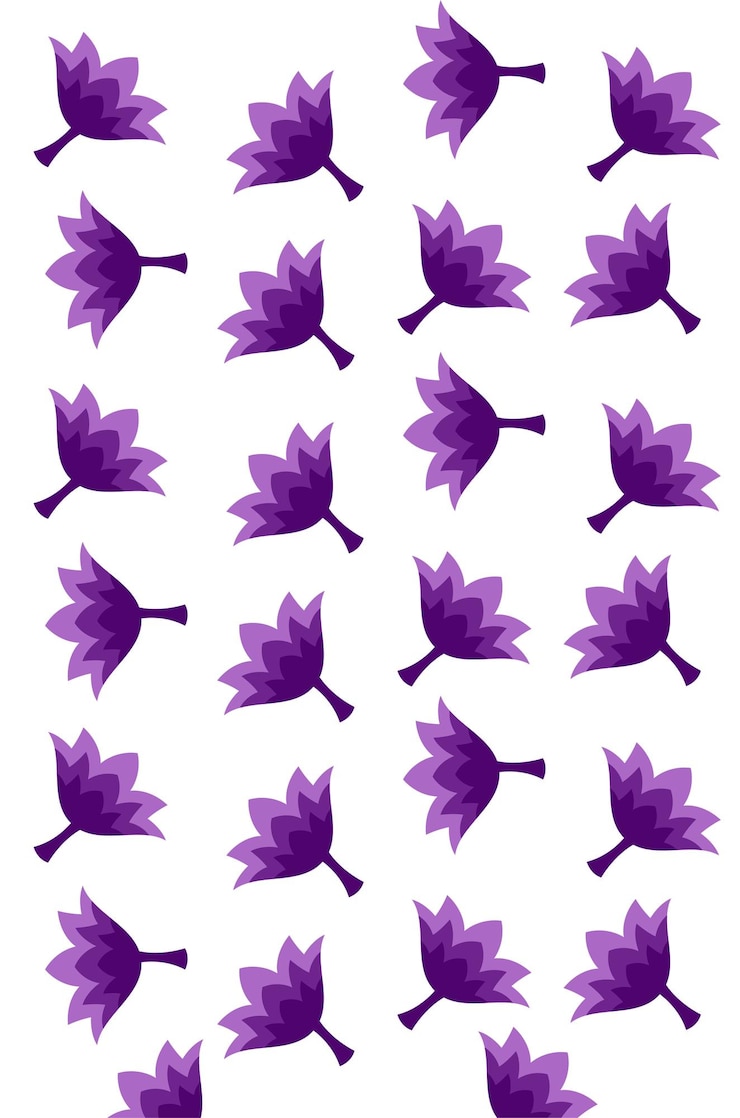 Vetor grátis desenho de papel de parede vetorial com um padrão floral estético em fundo branco