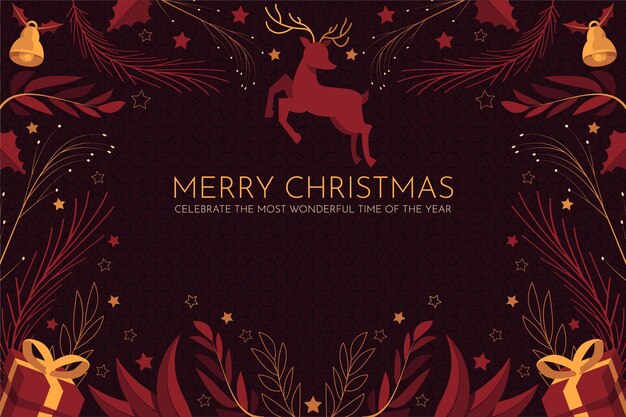 Desenho plano de fundo de natal
