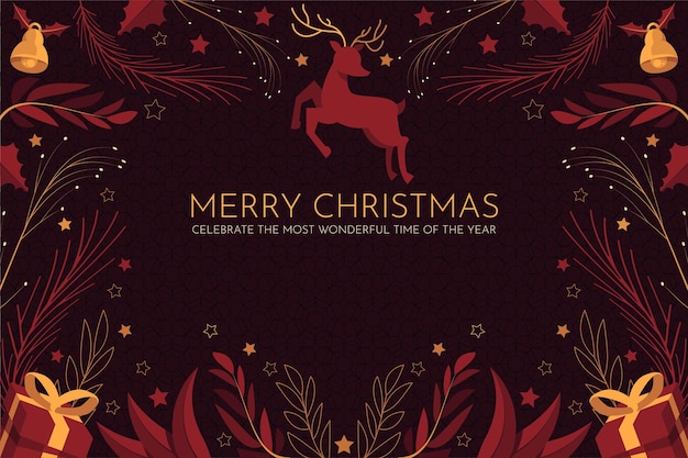 Desenho plano de fundo de natal