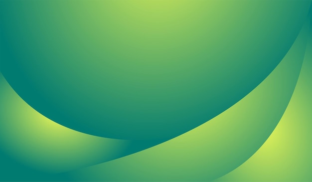 Design abstrato moderno de cor verde de fundo gradiente