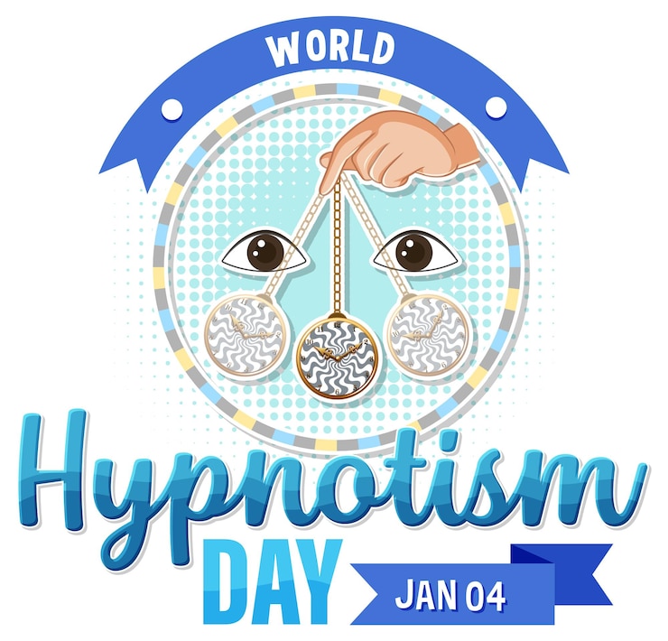 Vetor grátis design de banner do dia mundial do hipnotismo