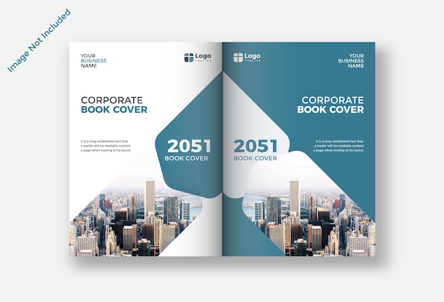 Design de capa de livro de negócios corporativos
