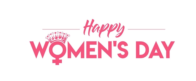 Design de cartão de felicitações para o dia da mulher