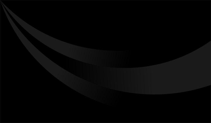 Vetor grátis design de estilo gradiente minimalista de luxo preto de fundo