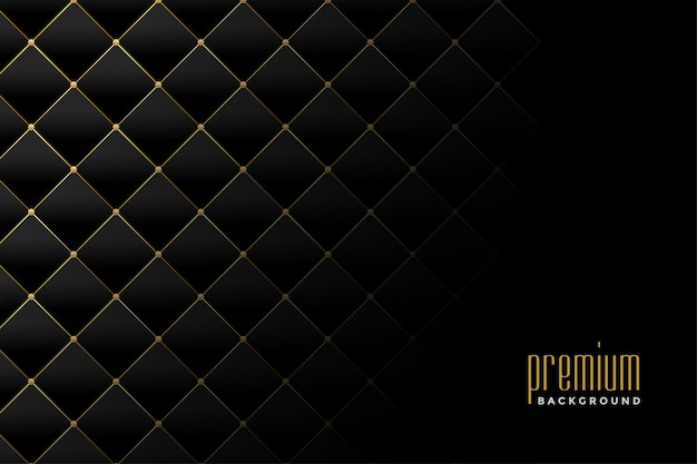 Design de fundo de padrão diamante de luxo dourado para estofados