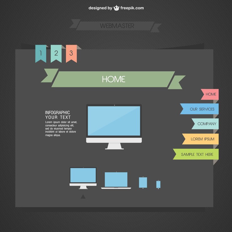 Vetor grátis design de interface plana