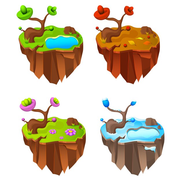 Design de jogos Four Seasons Lands