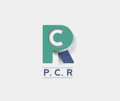 Vetor grátis design de letra r do logotipo de vetor corporativo de identidade de marca