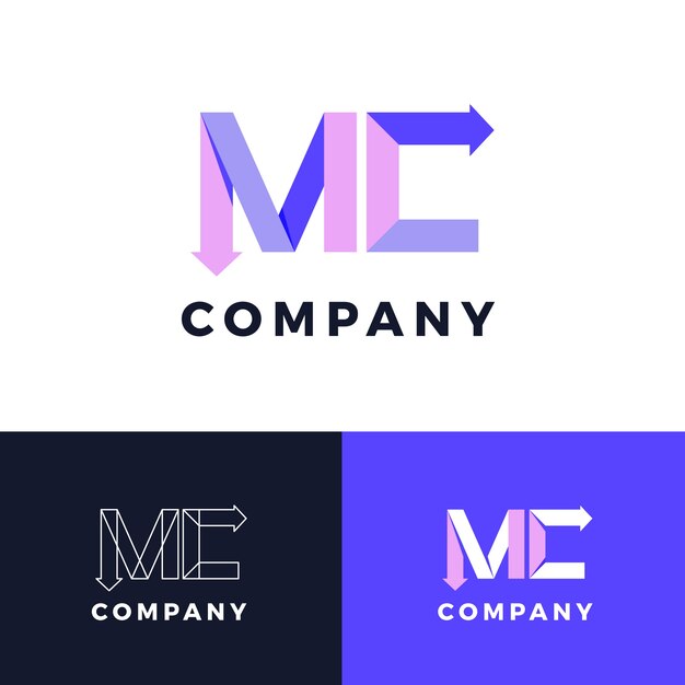 design de logotipo da empresa mc