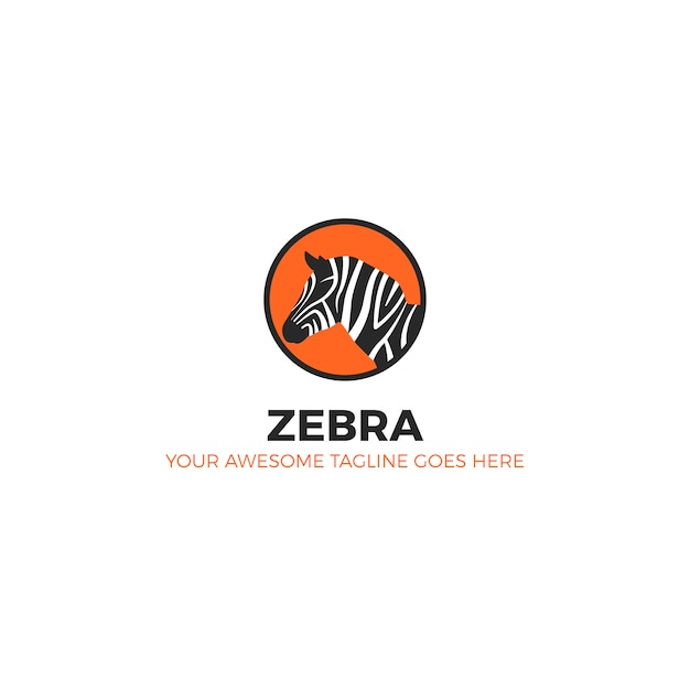 Design de logotipo zebra