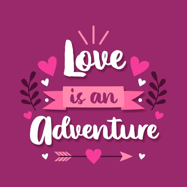 Design de mensagem de casamento bonito letras