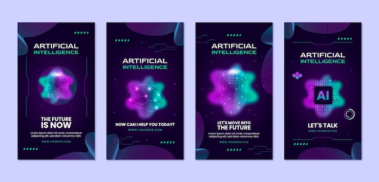 Vetor grátis design de modelo ai desenhado à mão