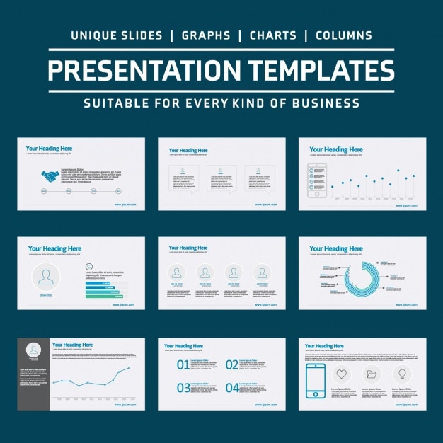 Vetor grátis design de modelos de infographic