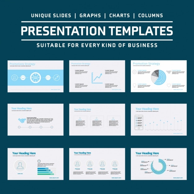 Vetor grátis design de modelos de infographic