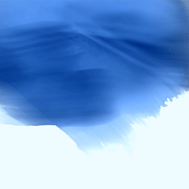Design de plano de fundo azul textura aquarela
