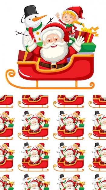 Design de plano de fundo transparente com tema de natal