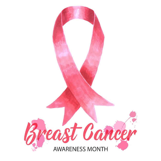 Design do mês de consciência do câncer de mama