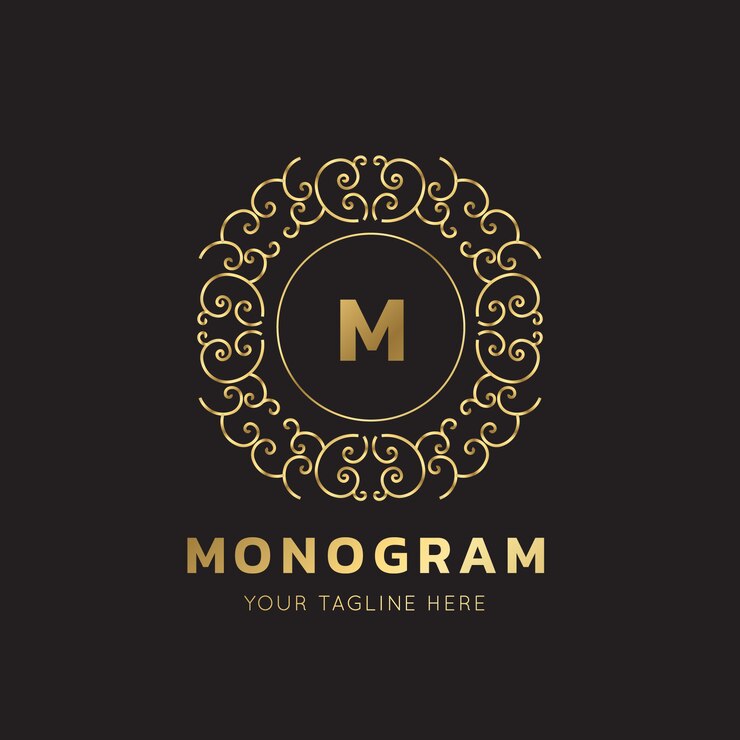 Vetor grátis design dourado do logotipo