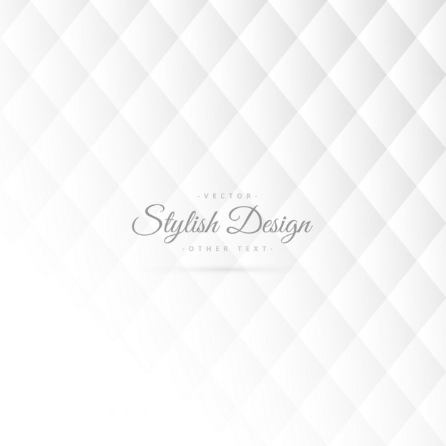 Vetor grátis design elegante padrão branco