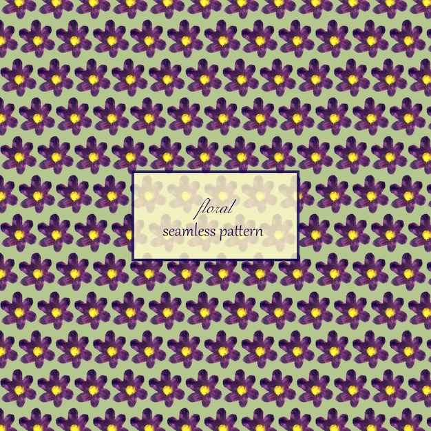 Design floral padrão