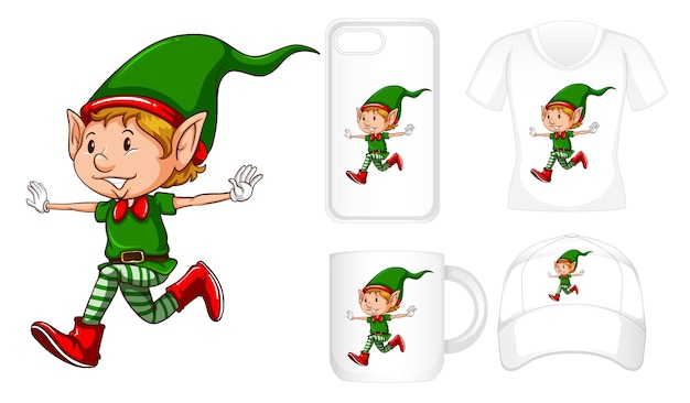 Design PNG E SVG De Desenho De Boa Sorte De Duende Para Camisetas