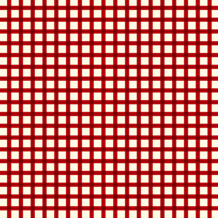 Vetor grátis design plano de padrão xadrez de natal